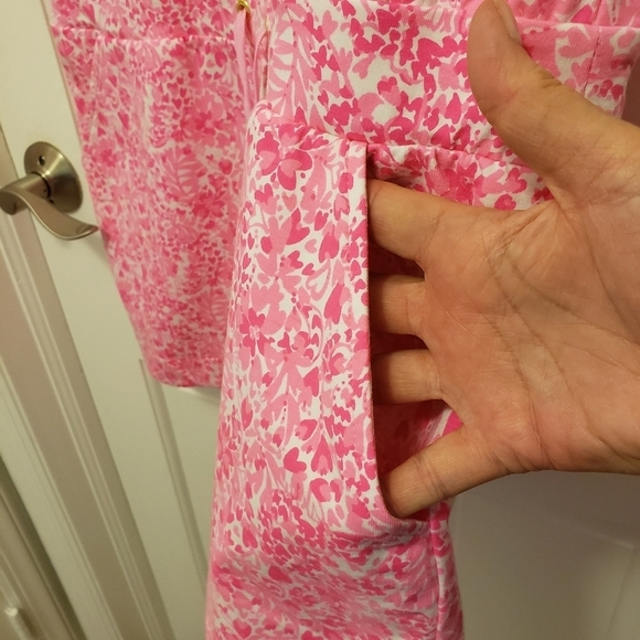 NWT Lilly Pulitzer Jorgie Romper Size XL, Retail $158.00, Pink Shandy - Picture 4 of 10
